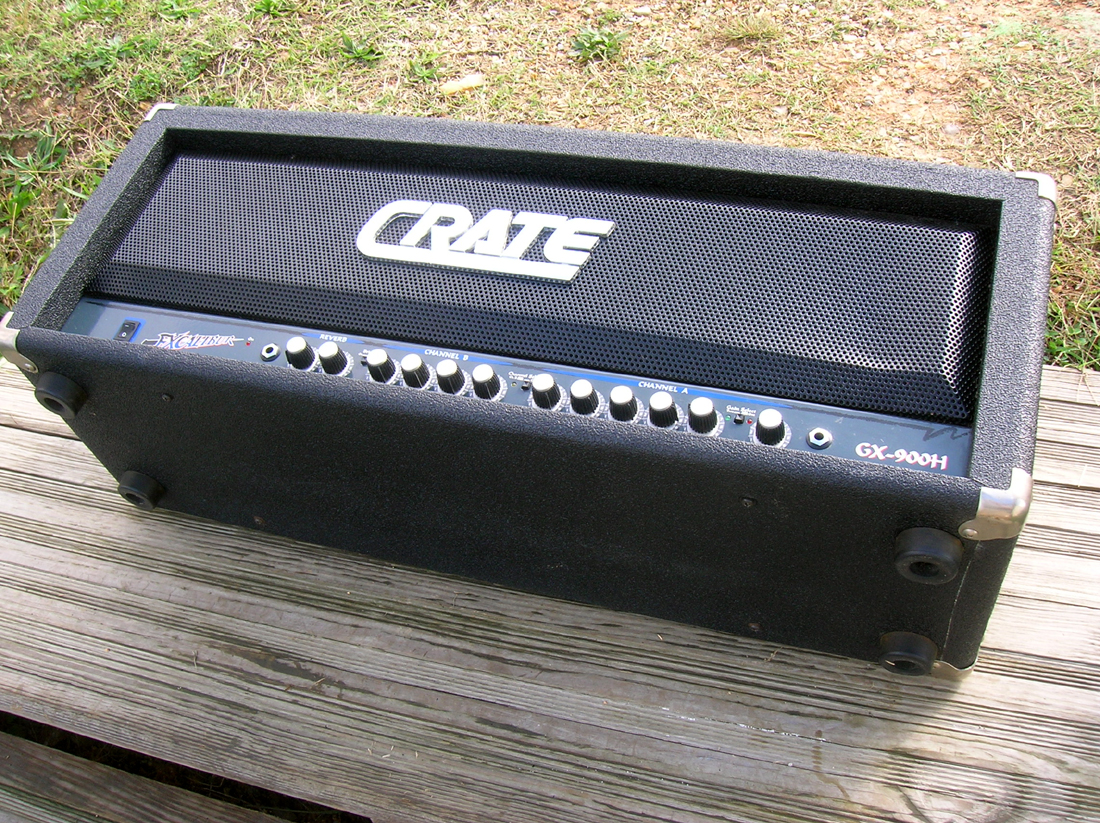 Crate GX900H Excalibur 90 Watt Guitar Amp Head with Reverb, Dual